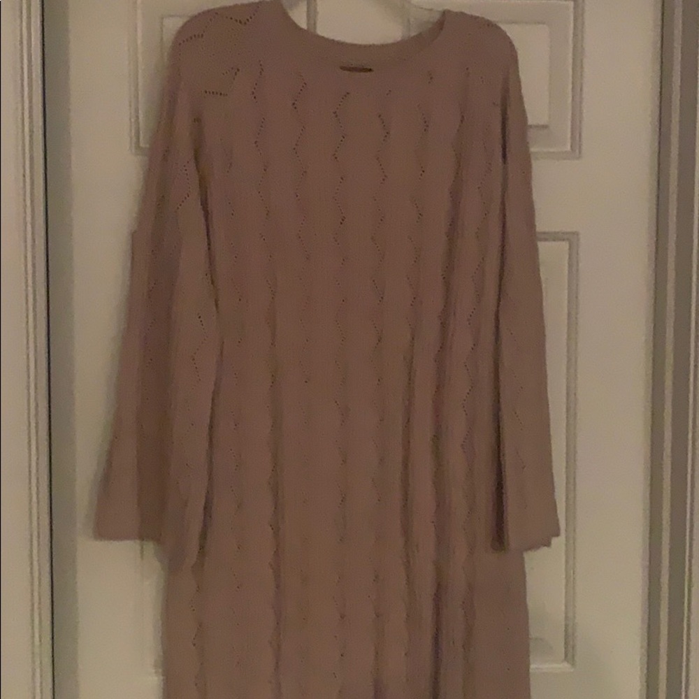 Woman’s tunic sweater dress